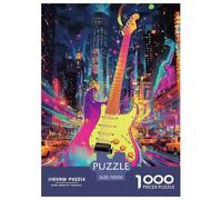 guitaree Puzzles De 1000 Pieces pour Adultes Classiques pour Jeux Et Activités Familiales Stimulantes, DécoRation D'intérieur 70x50cm/1000pcs