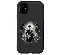 Guitares E-Guitare électrique-Corde-Guitare Guitaristes Coque pour iPhone 11