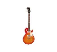 Guitares électriques VINTAGE GUITARS V100 FLAME HONEYBURST LP