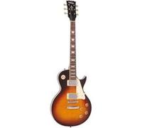 Guitares électriques VINTAGE GUITARS V100 FLAME ICE TEA LP