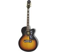Guitares électro acoustiques EPIPHONE EJ200CE VINTAGE SUNBURST Folk électro