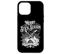 Guitarist Christmas Funny Merry Stick Season Guitare électrique Coque pour iPhone 12 Pro Max