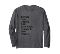 Guitarist Lead Guitar Band Electric Player Words Vocabulaire Manche Longue
