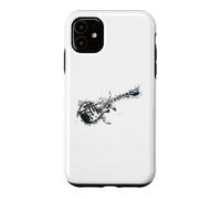 Guitarist Or Music Lovers Vintage Guitar Coque pour iPhone 11