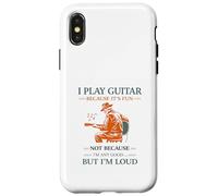 Guitariste autodidacte, Vie de Guitare, Musique Humour Musicien Coque pour iPhone X/XS