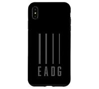 Guitariste Basse/Bassiste - EADG 4 Cordes Coque pour iPhone XS Max