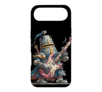 Guitariste blindé Amusant avec Guitare pour Les Amateurs de Chevaliers Coque pour iPhone Air