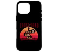 Guitariste Blues et Fan de Musique Rock ou Delta Blues Coque pour iPhone 16 Pro Max