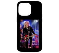 Guitariste Brian May Queen & Adam Lambert par Dick Barnatt Coque pour iPhone 14 Pro Max