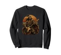 Guitariste de Gengis Khan, Fan d'histoire drôle, Guitare mongole Sweatshirt