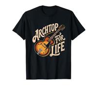Guitariste De Jazz Guitare Acoustique Archtop T-Shirt
