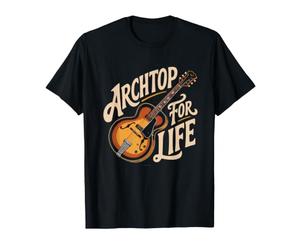 Guitariste De Jazz Guitare Acoustique Archtop T-Shirt
