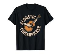 Guitariste Fingerstyle Guitare Acoustique Joueur De T-Shirt