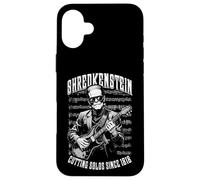 Guitariste Frankenstein Shredkenstein Guitare électrique Musique Coque pour iPhone 16 Plus
