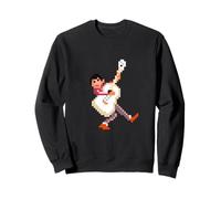 guitariste guitare acoustique Pixel Art All Soul's Day Sweatshirt