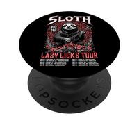 Guitariste Guitare électrique Paresseux Drôle Lazy Licks Musicien PopSockets PopGrip Adhésif