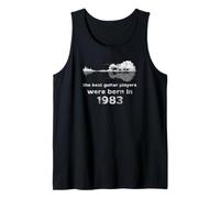 Guitariste Guitare Paysage Best Guitar Players 1983 Débardeur