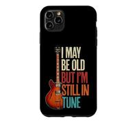 Guitariste Humour I May Be Old But I'm Still in Tune Coque pour iPhone 11 Pro Max