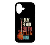 Guitariste Humour I May Be Old But I'm Still in Tune Coque pour iPhone 17