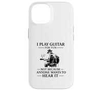 Guitariste introverti Amusant, Pratique des Joueurs de Guitare de Chambre Coque pour iPhone 14