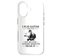 Guitariste introverti Amusant, Pratique des Joueurs de Guitare de Chambre Coque pour iPhone 17