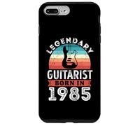 Guitariste légendaire né en 1985 Cadeau d'anniversaire Guitare Coque pour iPhone 7 Plus/8 Plus
