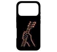 Guitariste Main sur Touche Electrique Rock Blues Coque pour iPhone 17 Pro