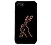 Guitariste Main sur Touche Electrique Rock Blues Coque pour iPhone SE (2020) / 7/8