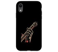 Guitariste Main sur Touche Electrique Rock Blues Coque pour iPhone XR