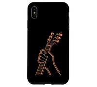 Guitariste Main sur Touche Electrique Rock Blues Coque pour iPhone XS Max