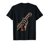 Guitariste Main sur Touche Electrique Rock Blues T-Shirt