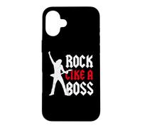 Guitariste Principal Rythmique Groupe De Rock Like A Boss Coque pour iPhone 16 Plus