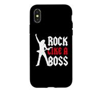 Guitariste Principal Rythmique Groupe De Rock Like A Boss Coque pour iPhone X/XS