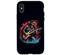 Guitaristes E-Guitare Country-Music électrique-Guitare Coque pour iPhone X/XS