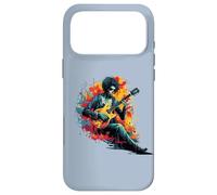 Guitaristes E-Guitare Guitares Colorful électrique-Guitare Coque pour iPhone 17 Pro Max