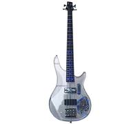 Guitars Electric Bass Guitar with Blue Light Acoustic Steel String Guitars Guitar Strings Acoustic Steel Electric Guitar (Color : 1)