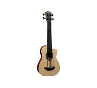 Guitars Travel Tiki 150 TKB150CE Tiki Uku Mini Bass ukulélé basse électro-acoustique avec housse