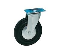 Guitel point M - Roulette Manu-roll Manutal pivotante 236 x Ø 200 mm - Portée 200 Kg