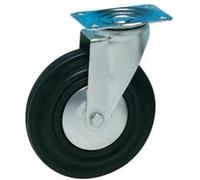 Guitel point M - Roulette Manu-roll Manutal pivotante 236 x Ø 200 mm - Portée 200 Kg
