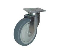 Guitel point M - Roulette Uniroll à platine pivotante 102 x Ø 75 mm - Portée 60 Kg