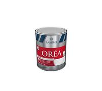 Guittet Oréa Satin Peinture-laque Acrylique Maçonneries Intérieures Et Extérieures - Blanc, Satinée, Blanc, 1L