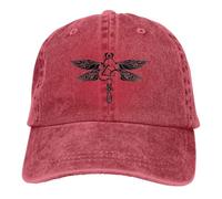 GUIZAZYY Coheed and Cambria Hat Unisex Adjustable Leisure Cotton Washed Denim Casquette Caps for Outdoor