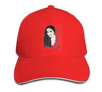 GUIZAZYY Cool Talladega Nights Ricky Bobby Crystal Gayle on Tour Movie Unisex Adjustable Baseball Cap Red