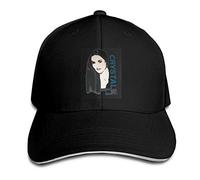 GUIZAZYY Cool Talladega Nights Ricky Bobby Crystal Gayle on Tour Movie Unisex Adjustable Baseball Cap Black