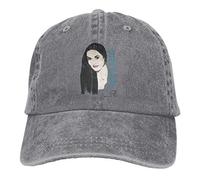 GUIZAZYY Cool Talladega Nights Ricky Bobby Crystal Gayle on Tour Movie Unisex Adjustable Hat,Gray Hat