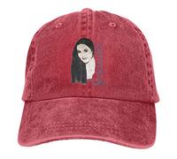 GUIZAZYY Cool Talladega Nights Ricky Bobby Crystal Gayle on Tour Movie Unisex Adjustable Hat,Red Chapeau