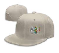 GUIZAZYY Creative Mind Painting Baseball Cap Adjustable 6-Panel Outdoor Hats for Adult