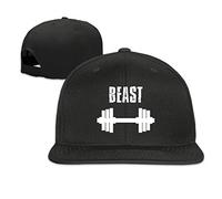GUIZAZYY Custom Beast Adjustable Baseball Hat & Cap Black