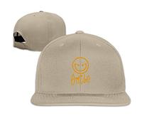 GUIZAZYY Custom Evil Smile Adjustable Baseball Hat & Cap Natural