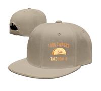 GUIZAZYY Custom I Don't Wanna Taco 'Bout IT Adjustable Baseball Hat & Cap Natural